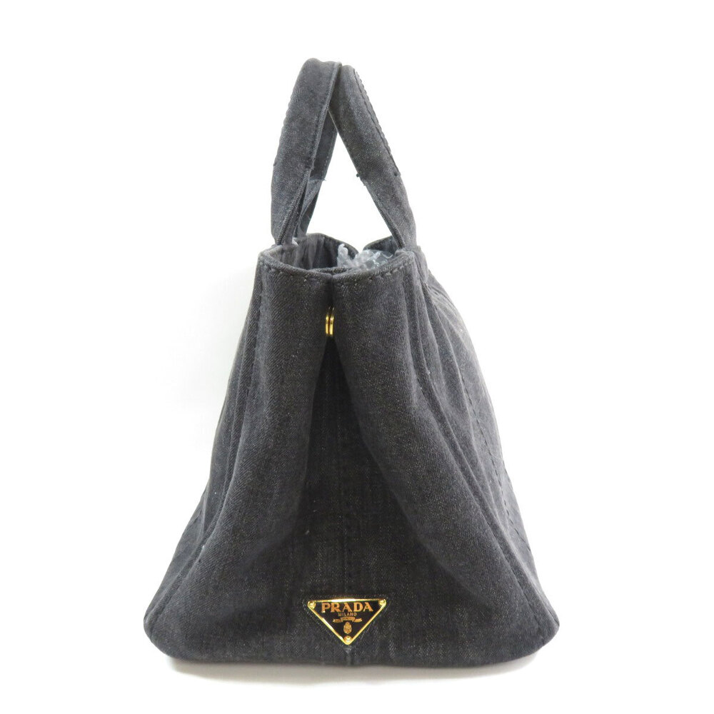 Prada Canapa Tote Bag Denim - Picture 3 of 11